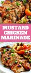 MUSTARD CHICKEN MARINADE