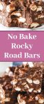 No Bake Rocky Road Bars