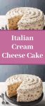 Italian Cream Cheese Cake