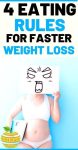 4 Eating Rules For Faster Weight Loss