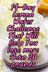 Here’s A 14-Day Lemon Water Challenge That Will Help You Lose Weight
