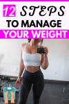 12 Steps To Manage Your Weight