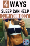 4 Ways Sleep Can Help Slim Your Body
