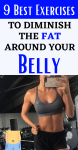 9 Best Exercises To Diminish The Fat Around Your Belly