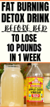 Detox And Fat Burning Drink Before Bed – To Lose 10 Pounds In 1 Week..